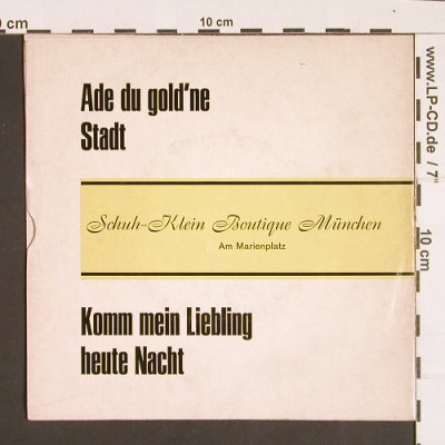 Ott,Hilde & Blasorch.Moldauklang: Ade'du gold'ne Stadt, Schuh-Klein München(0270), D,  - 7inch - S8423 - 3,00 Euro