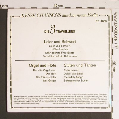 3 Travelers: Leier und Schwert, Populär(EP 4003), D,  - EP - S8481 - 3,00 Euro