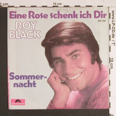 Black,Roy: Eine Roseschenk ich dir, Polydor(2041 233), D, 1972 - 7inch - S8516 - 2,50 Euro
