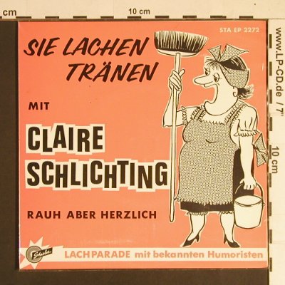 Schlichting,Claire: Rau aber Herzlich, vg+/m-, Starlet(STA EP 2272), D,  - 7inch - S8535 - 2,00 Euro
