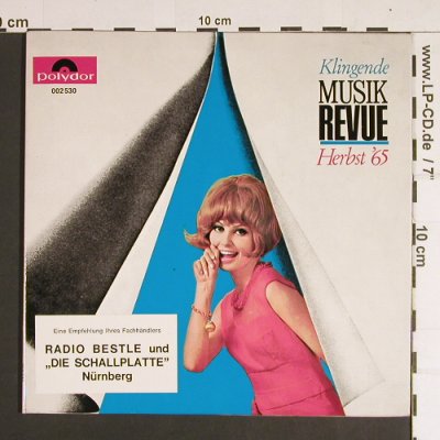 V.A.Klingende Musik Revue,Herbst'65: Radio Bestle...Nürnberg, Polydor(002 530), D, 1965 - 7inch - S8640 - 3,00 Euro
