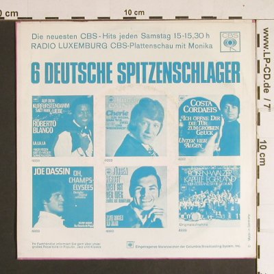 Spier,Bernd: Pretty Belinda / Es Ist So Schön Au, CBS(4156), D, WOC, 1969 - 7inch - S8666 - 2,50 Euro