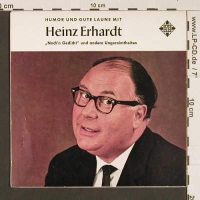 Erhardt,Heinz: Humor und gute Laune mit, Telefunken(UX 5180), D,  - 7inch - S8835 - 4,00 Euro
