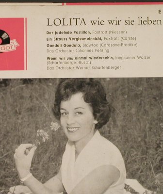 Lolita: Wie wir Sie lieben, DSC, Polydor(E 76 556), D, 1962 - EP - S8916 - 3,00 Euro