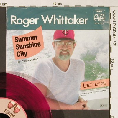 Whittaker,Roger: Summer Sunshine City, red vinyl, Aves(INT 111.572), D, 1982 - 7inch - S8930 - 3,00 Euro