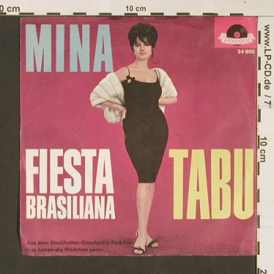 Mina: Fiesta Brasiliana / Tabu, Polydor(24 900), D,  - 7inch - S8939 - 2,50 Euro