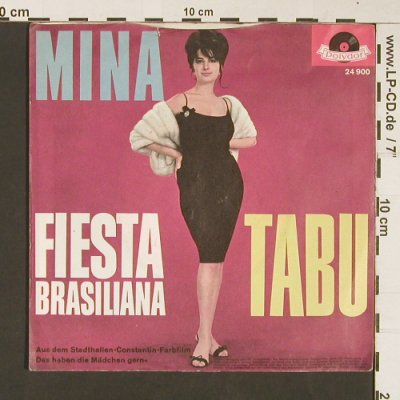 Mina: Fiesta Brasiliana / Tabu, Polydor(24 900), D,  - 7inch - S8939 - 2,50 Euro