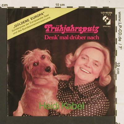 Kabel,Heidi: Frühjahrsputz/Denk'mal drüber nach, Elite Special(LLS60.026), D, 1975 - 7inch - S9303 - 3,00 Euro