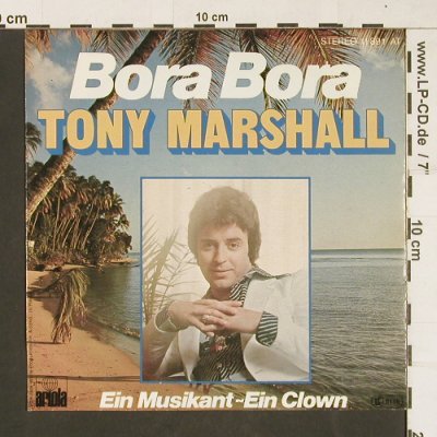 Marshall,Tony: Bora Bora, Ariola(11 891 AT), D, 1978 - 7inch - S9872 - 1,00 Euro