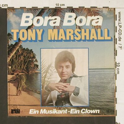 Marshall,Tony: Bora Bora, Ariola(11 891 AT), D, 1978 - 7inch - S9872 - 1,00 Euro
