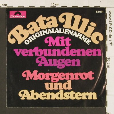 Illic,Bata: Mit verbundenen Augen, Polydor(53 071), D, 1968 - 7inch - S9874 - 2,50 Euro