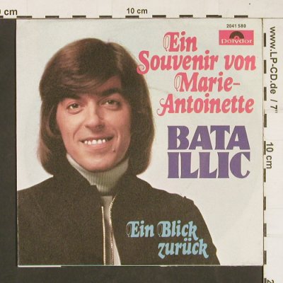 Illic,Bata: Ein Souvenir von Marie-Antoinette, Polydor(2041580), D, 1974 - 7inch - S9875 - 2,00 Euro