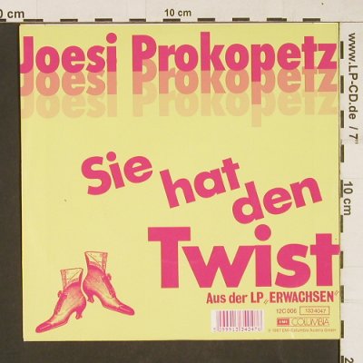Prokopetz,Joesi: My schmäh / Sie hat den Twist, EMI Columbia(133 4047), D, 1987 - 7inch - S9951 - 3,00 Euro