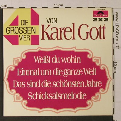 Gott,Karel: Die Großen 4, Foc, Polydor(2606 003), D, 1970 - 7"*2 - T1239 - 5,00 Euro
