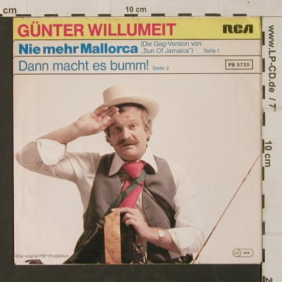 Willumeit,Günter: Nie mehr Mallorca"Sun of Jamaica"+1, RCA(PB 5725), D, 1980 - 7inch - T1327 - 2,50 Euro