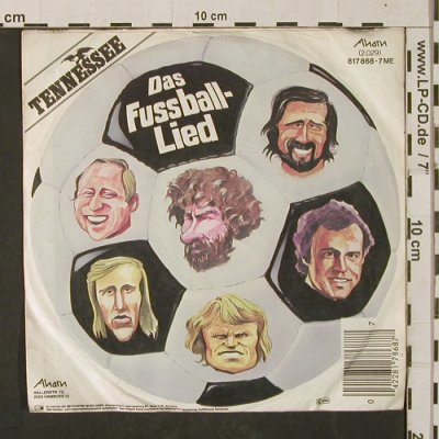 Tennessee: Das Fußball-Lied / Intercity,m-/vg-, Ahorn(817 868-7), D, 1984 - 7inch - T1398 - 2,50 Euro