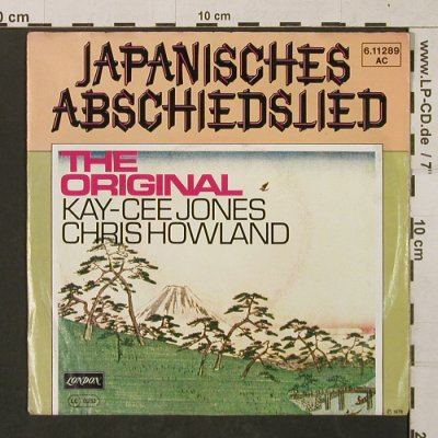Jones,Kay-Cee - Chris Howland: Japanisches Abschiedslied, m-/vg+, London(6.11289 AC), D, 1976 - 7inch - T1411 - 2,50 Euro
