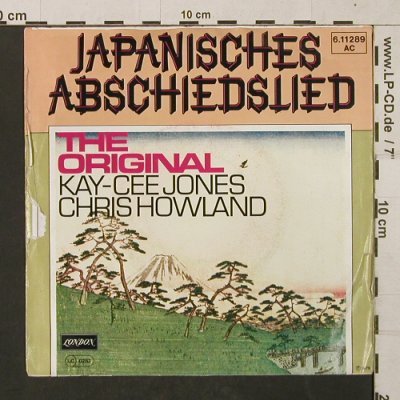 Jones,Kay-Cee - Chris Howland: Japanisches Abschiedslied, m-/vg+, London(6.11289 AC), D, 1976 - 7inch - T1411 - 2,50 Euro