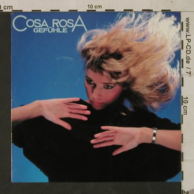 Cosa Rosa: Gefühle, CBS(CBS A 3984), D, 1984 - 7inch - T1606 - 3,00 Euro