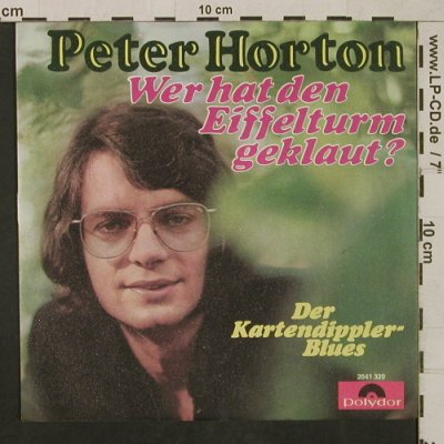 Horton,Peter: Wer hat den Eiffelturm geklaut?, Polydor(2041 320), D, 1972 - 7inch - T1611 - 3,00 Euro