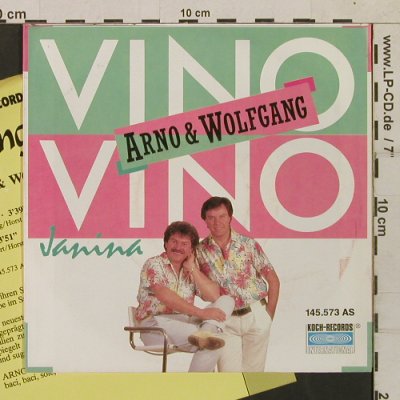 Arno & Wolfgang: Vino Vino / Janina, Facts, Koch(145.573 AS), A,  - 7inch - T1684 - 3,00 Euro