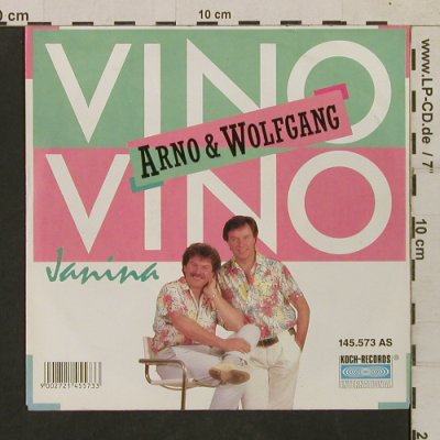Arno & Wolfgang: Vino Vino / Janina, Facts, Koch(145.573 AS), A,  - 7inch - T1684 - 3,00 Euro