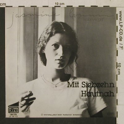 Bonnin,Jasmin: Mit Siebzehn / Hautnah, Pläne(88176), D, 1979 - 7inch - T1724 - 3,00 Euro