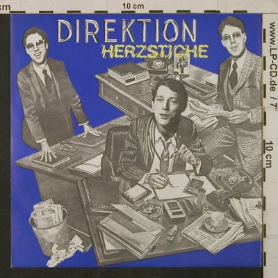 Direktion: Herzstiche, CBS(CBS A 2416), D, 1982 - 7inch - T1862 - 7,50 Euro