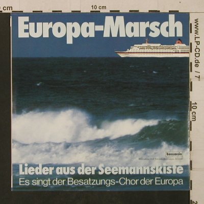 Bay,Carl / Besatzungs-Chor d.Europa: Europa Marsch/Lieder a.d.Seemannski, Boccaccio(BO 45 452), D,  - 7inch - T1900 - 4,00 Euro