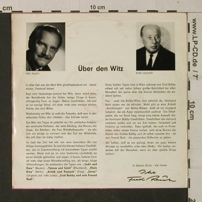 Igelhoff,Peter und Fred Rauch: als Graf Bobby und Rudi, Starlet(STA EP 2273), D, VG-/vg+,  - EP - T1939 - 2,50 Euro