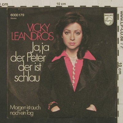 Leandros,Vicky: Ja, ja der Peter der ist schlau, Philips(6000 179), D, 1975 - 7inch - T2430 - 2,00 Euro