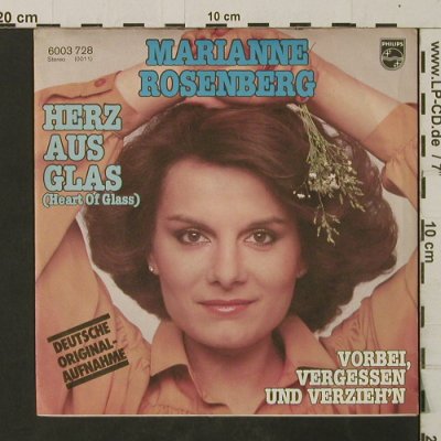 Rosenberg,Marianne: Herz aus Glas / Vorbei, vergessen, Philips(6003 728), D, 1979 - 7inch - T2679 - 3,00 Euro