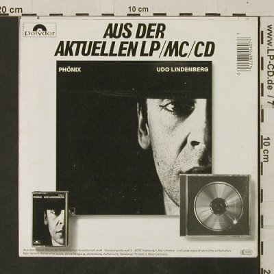 Lindenberg,Udo: Horizont / Sternenreise, Polydor(885 560-7), D, 1987 - 7inch - T3012 - 3,00 Euro