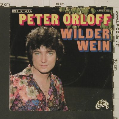 Orloff,Peter: Wilder Wein / Achtung, m-/vg+, Aladin(006-31 826), D, 1976 - 7inch - T3300 - 2,00 Euro