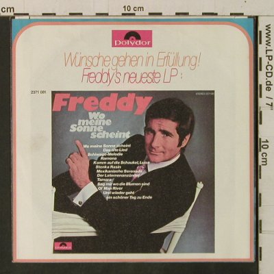 Freddy: St. Helena / Fahrt ins Abenteuer, Polydor(2041 381), D, 1971 - 7inch - T3349 - 4,00 Euro