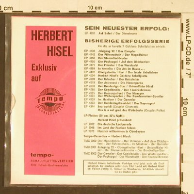 Hisel,Herbert: Der Bundestagskandidat, Tempo(EP 4333), D,  - EP - T348 - 3,00 Euro