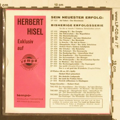 Hisel,Herbert: Der Kassenpatient/Der Manager, Tempo(EP 4285), D,  - EP - T349 - 3,00 Euro