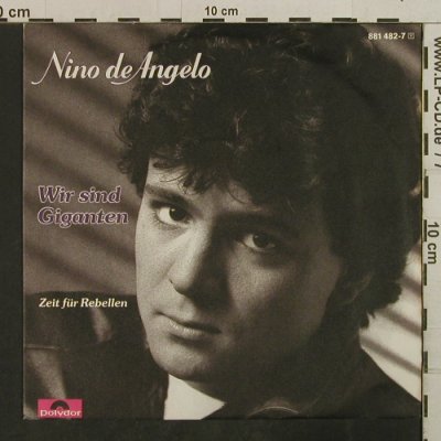 De Angelo,Nino: Wir sind Giganten, Polydor(881 482-7), D, 1984 - 7inch - T3803 - 2,00 Euro