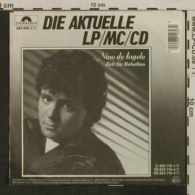 De Angelo,Nino: Wir sind Giganten, Polydor(881 482-7), D, 1984 - 7inch - T3803 - 2,00 Euro