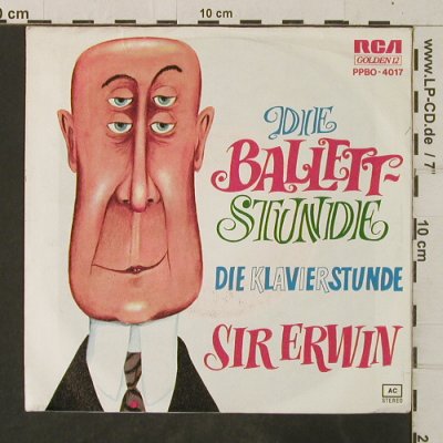 Sir Erwin: Die Ballett-Stunde, RCA(PPBO-4017), D, 1967 - 7inch - T3842 - 5,00 Euro