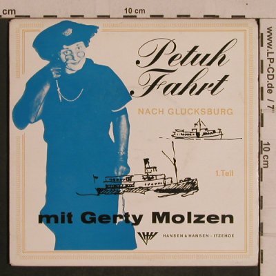 Molzen,Gerty: Petuhfahrt nach Glücksburg,1.Teil, Hanse&Hansen(T 75 237), D,  - EP - T4401 - 5,00 Euro