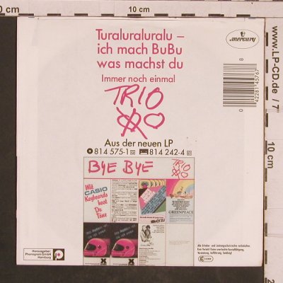 Trio: Turaluraluralu, Mercury(814 576-7), D, 1983 - 7inch - T4500 - 3,00 Euro