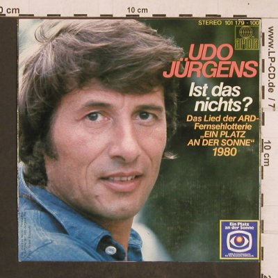 Jürgens,Udo: Sie ist nicht so wie du, Ariola(101 179-100), D, 1980 - 7inch - T4593 - 3,00 Euro