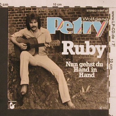 Petry,Wolfgang: Ruby / Nun gehst du Hand in Hand, Hansa(11 647 AT), D, 1977 - 7inch - T4625 - 3,00 Euro