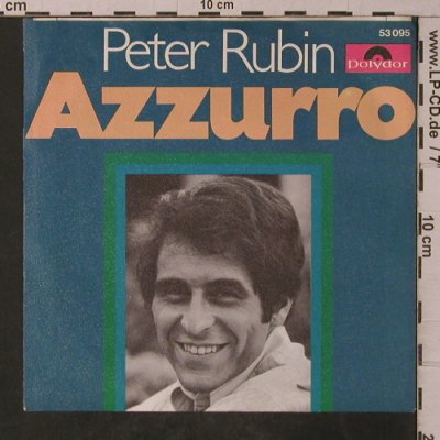 Rubin,Peter: Azzurro, Polydor(53 095), D, 1968 - 7inch - T4842 - 2,50 Euro
