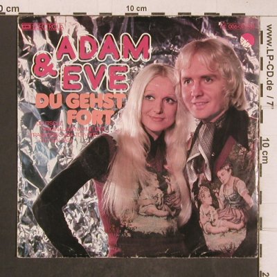 Adam & Eve: Du gehst fort, m-/vg+, EMI(C 006-31 363), D, 1975 - 7inch - T5125 - 2,50 Euro