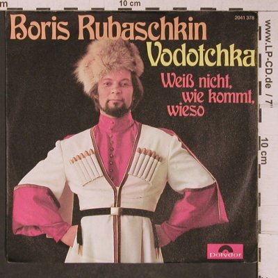 Rubaschkin,Boris: Weiß nicht,wie kommt wieso, Polydor(2041 371), D, 1972 - 7inch - T5175 - 3,00 Euro