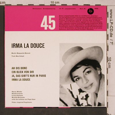 Wieder,Hanne: Irma La Douce, Ariola Brtelsmann(36 632), D,  - EP - T5402 - 5,00 Euro