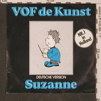 VOF de Kunst: Suzanne, Deutsche Version, m-/vg+, CBS(A 3991), D, 1983 - 7inch - T5523 - 3,00 Euro