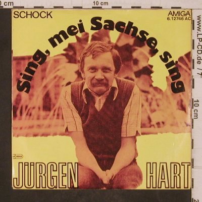 Hart,Jürgen: Sing mein Sachse sing / Schock, Amiga(456419), DDR/D, 1979 - 7inch - T5572 - 5,00 Euro